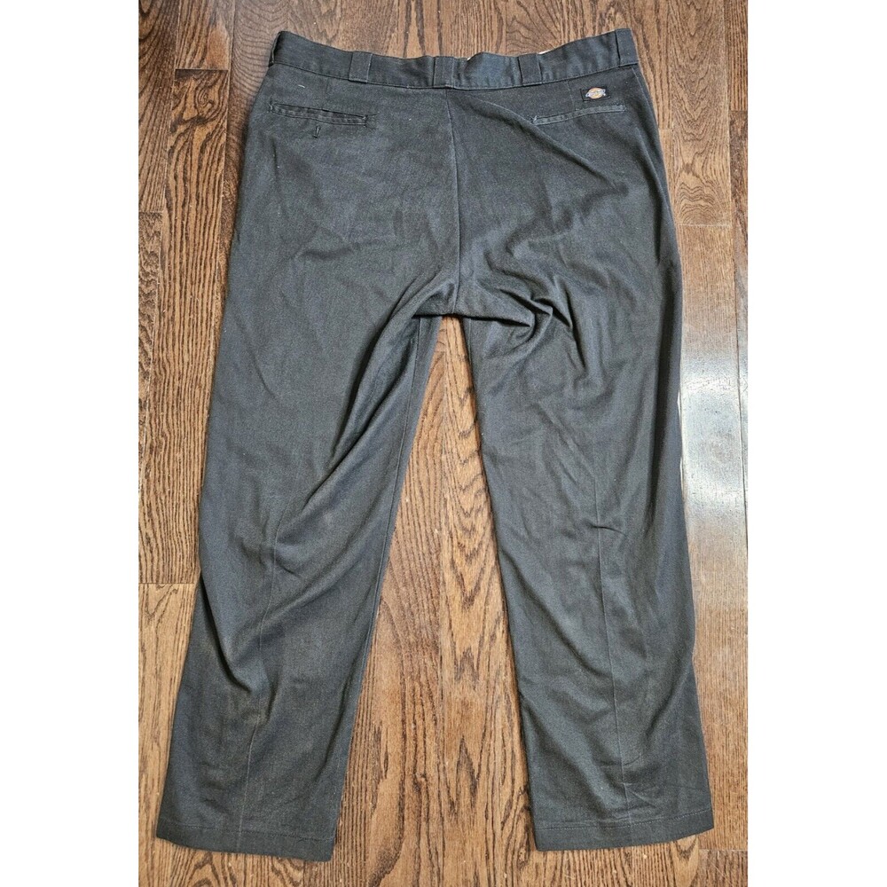 Dickies 874 Flex Original Fit Mens Work Pants Size 42x32 Black Used